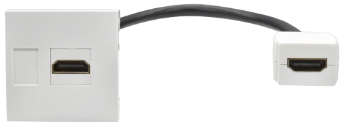 PRIMER РКМ-20-10-П Розетка HDMI M/M (2 мод.) бел. IEK