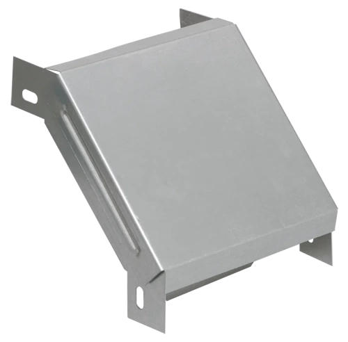 Угол вертикальный внешний на 90 гр. для лотка 80х80 металлического Угол вертикальный внешний на 90 гр. для лотка 80х80 металлического