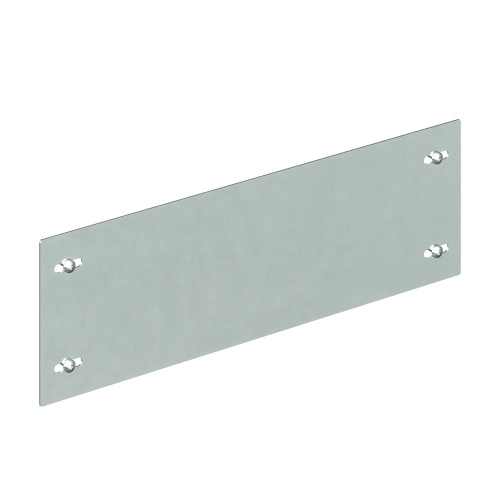 Монтажная плата частичная, боковая для корпусов RAM fit, ВхГ 400х300 мм