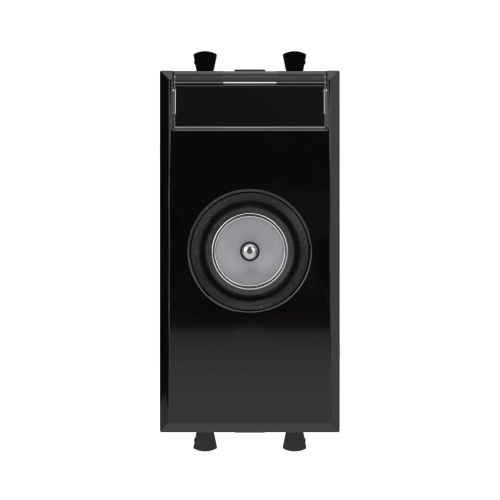 Розетка TV оконечная модульная, "Avanti", "Черный квадрат", 1 модуль Розетка TV оконечная модульная, "Avanti", "Черный квадрат", 1 модуль