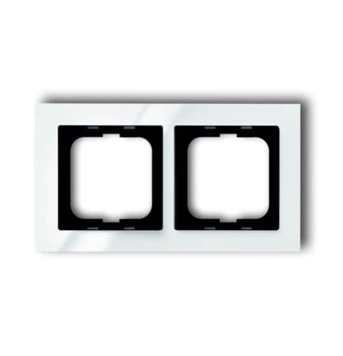 Рамка 2-постовая, серия axcent, цвет белый  1722-284 (1754-0-4332)