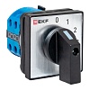 Переключатель кулачковый ПК-1-101 10А 1P «0-1-2-3» IP65 EKF