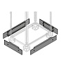 Фланец цоколя W=600мм (2шт)	PPFM1060