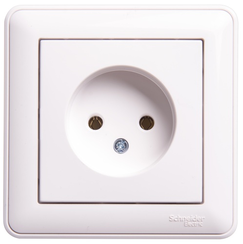 W59 РОЗЕТКА без заземления без шторок, 16А, в сборе, БЕЛЫЙ W59 РОЗЕТКА без заземления без шторок, 16А, в сборе, БЕЛЫЙ