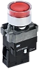 Кнопка LA167-BW3472 d=22мм RC 1р с подсвет. красная IEK