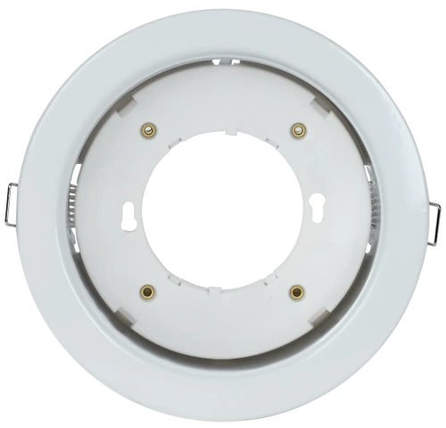 Светильник встраиваемый под лампу GX70 белый IEK