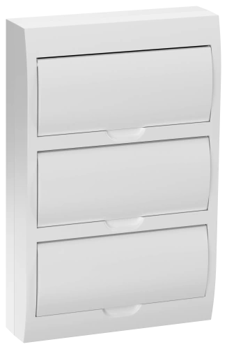 Корпус пластиковый ЩРН-П-36 бел. дверь IP41 GENERICA