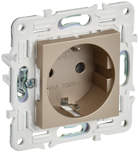 SKANDY Роз. с з/к без з/ш 16А SK-R05Sh шамп. IEK SKANDY Роз. с з/к без з/ш 16А SK-R05Sh шамп. IEK