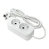 Удлинитель "Эксперт" 2 гнезда 5 метров 13А/3,0кВт с заземлением ПВС 3х1 EKF PROxima