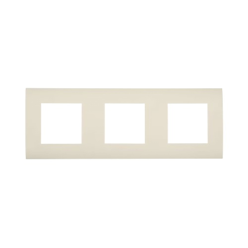 Рамка 3-постовая (бежевый) LK45