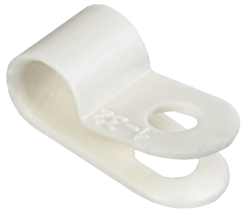 Скоба крепежная 5мм нейлоновая белая (50шт) IEK Скоба крепежная 5мм нейлоновая белая (50шт) IEK