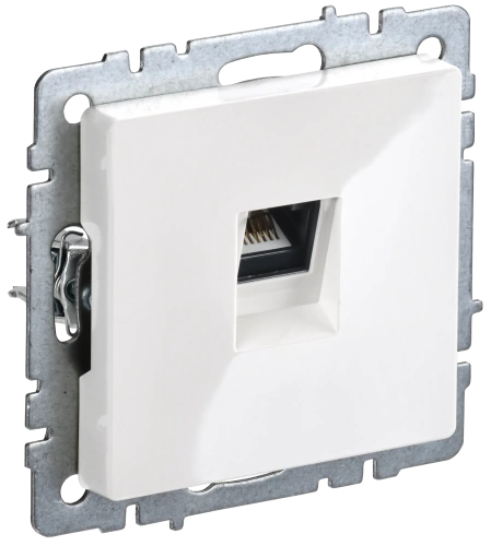 BRITE Роз. комп. RJ45 кат.6 РК11-БрБ бел. IEK