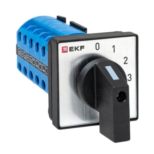 Переключатель кулачковый ПК-1-103 10А 3P «0-1-2-3» EKF PROxima Переключатель кулачковый ПК-1-103 10А 3P «0-1-2-3» EKF PROxima