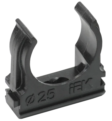 Держатель с защёлкой CF25 IEK черный
