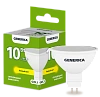 Лампа LED MR16 софит 10Вт 230В 3000К GU5.3 GENERICA