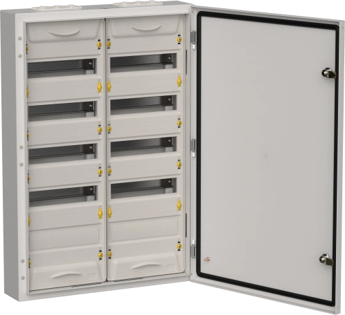 TITAN 5 Корпус мет. ЩРн-120 (2х60) 835х570х140 IP54 сер IEK