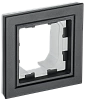 BRITE Рамка 1-мест. IP44 РУ-1-БрЧ-44 черн. IEK