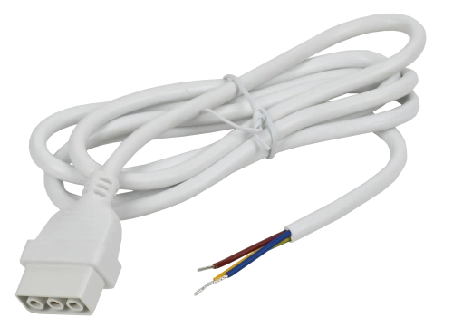 PRO Кабель пит. 1,5м бел. для PRO светильника LED лин. IEK
