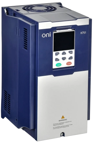 ПЧ K751 380В 3Ф 15-18кВт 32-37А ONI