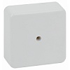 Распаячная коробка ЭРА BS-W-75-75-28 без клеммы 75х75х28мм белая IP40