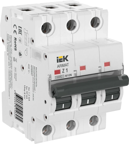 ARMAT Авт. выкл. M10N 3P Z 1А IEK