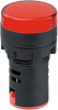 Лампа индикаторная Navigator 82 801 NBI-I-AD22-230-R красная d22мм 230В AC/DC