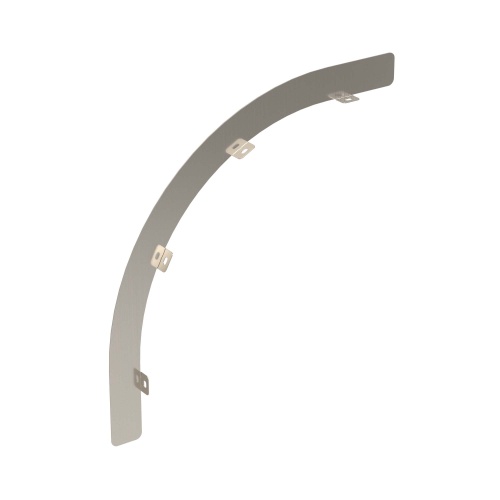 Перегородка SEP для вертикального внешнего листового угла 90° H50, AISI 304, в комплекте с крепежными элементами необходимыми длямонтажа