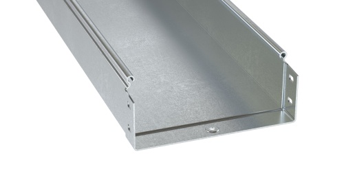 Лоток 600х80 L 3000 толщ. 1,5 мм, цинк-ламельный