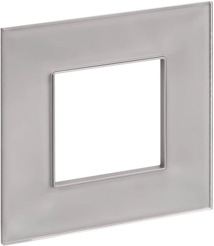 SKANDY Рамка 1-мест. SK-F21Sh стекло шамп. IEK