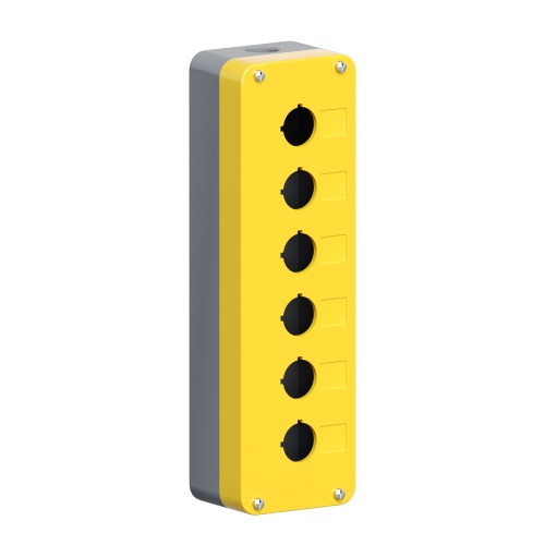 Корпус под кнопочный пост, 6 мест Корпус под кнопочный пост, 6 мест