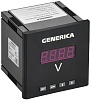 Вольтметр цифр. щит. 1-ф. 96х96 LED GENERICA