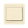 Лондон Выключатель 1-клавишный 10А бежевый EKF PROxima