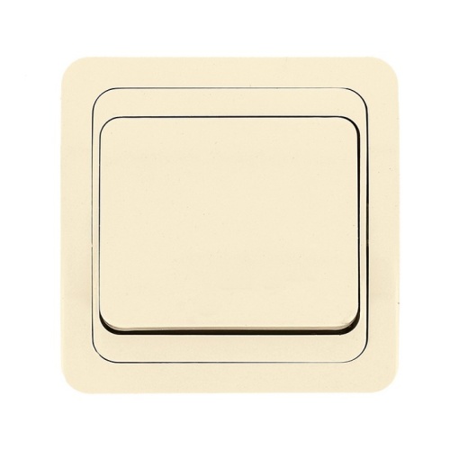 Лондон Выключатель 1-клавишный 10А бежевый EKF PROxima