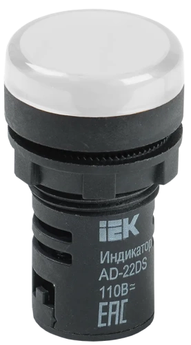 Лампа AD22DS(LED)матрица d22мм белый 24В AC/DC  ИЭК