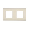 Рамка 2-постовая (бежевый) LK45