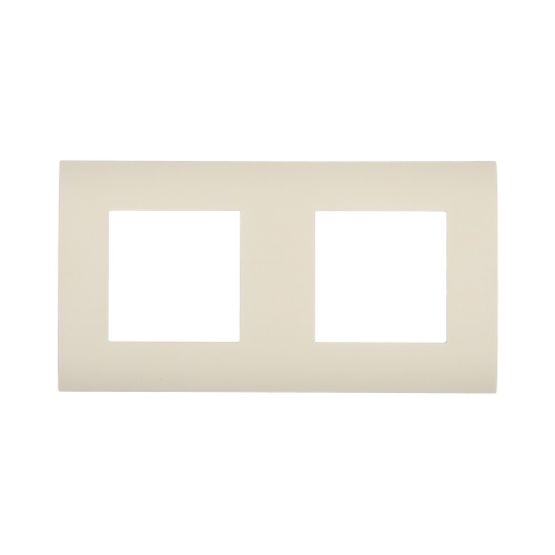 Рамка 2-постовая (бежевый) LK45