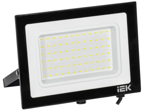 Прожектор светодиодный СДО 06-70 черный IP65 6500 K IEK