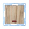 Переключатель 1-кл., на 2 направления, c индикатором (схема 6L) 16 A, 250 B (сосна) LK60