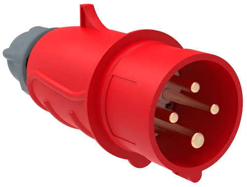 Вилка переносная ССИ-014 16А-6ч/380-415В 3Р+РЕ IP44 MAGNUM ИЭК