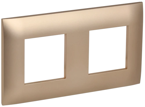 SKANDY Рамка 2-мест. SK-F02Sa песоч. IEK