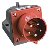 Вилка 515 стац.3Р+РЕ+N16А 380В IP44 ИЭК