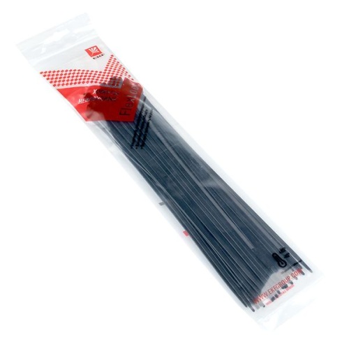 Хомут P6.6 стандартный (ч), 3.6x250 (50шт) FlexLock PROxima Хомут P6.6 стандартный (ч), 3.6x250 (50шт) FlexLock PROxima