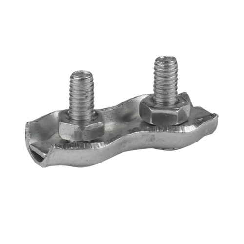 Зажим для троса двойной Duplex (2 мм) EKF Зажим для троса двойной Duplex (2 мм) EKF