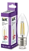 Лампа LED C35 свеча прозр. 7Вт 230В 4000К E27 серия 360° IEK