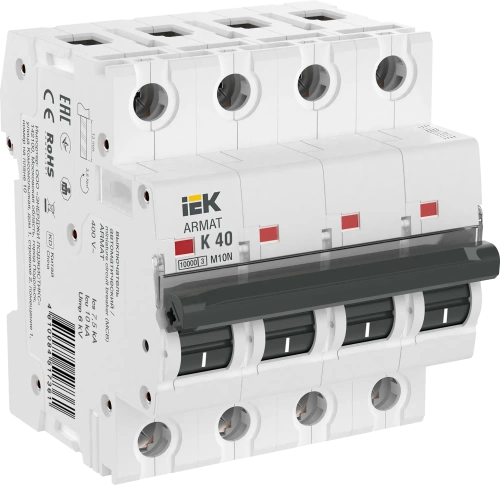 ARMAT Авт. выкл. M10N 4P K 40А IEK
