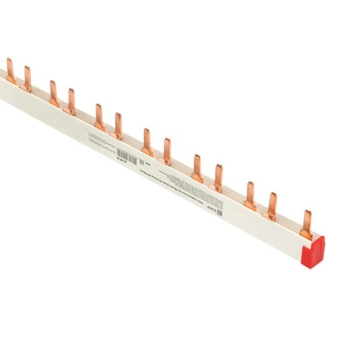 Шина соединительная типа PIN для 2-п нагр. 63А 54 мод. EKF PROxima Шина соединительная типа PIN для 2-п нагр. 63А 54 мод. EKF PROxima