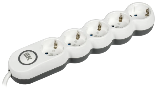 Удлинитель У05В 5 мест 2P+PE/3м 3х1,5мм2 16А/250В UNO IEK