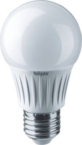 Лампа светодиодная LED Navigator 94 469 NLL-G45-7-230-4K-E27 шар матовый