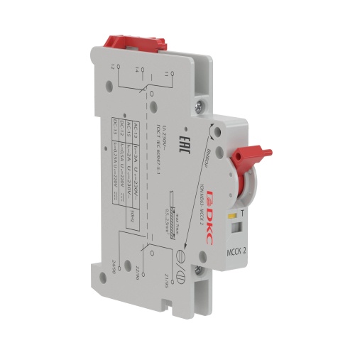 Модуль свободных и сигнальных контактов YON MD63-МССК 2