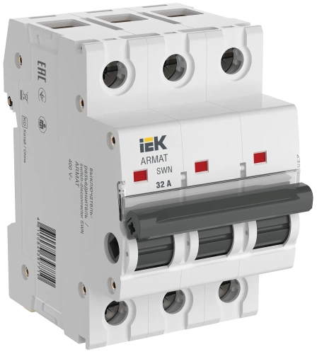 ARMAT Выключатель-разъединитель SWN 3P 32А IEK